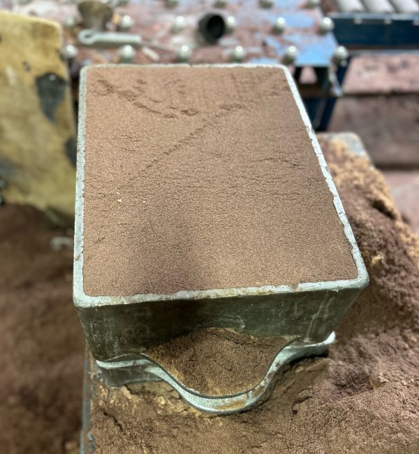 silica sand in mould