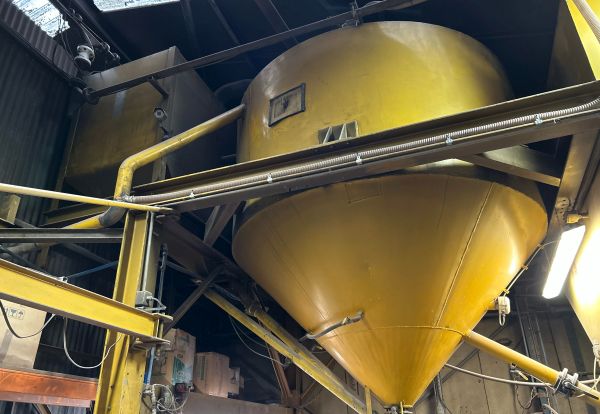 valve for silica sand foundry