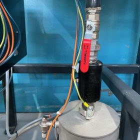 valve on waterjet cutting machine