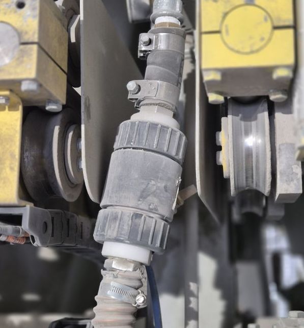 VM type Pinch Valve sucking out excess powder