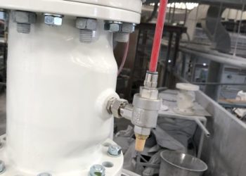 valve for vacuum loader polymers