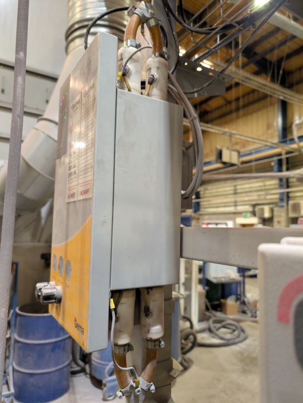 valve for paint plant powder coating