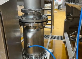 valve for raw meat processing